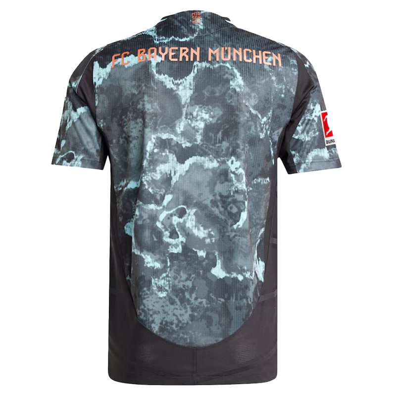  Camiseta Auténtica Bayern Munich 2024-2025 Visitante - Camisertas de Illustration 