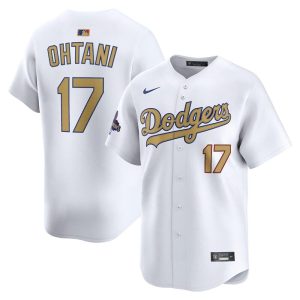 Camiseta Los Angeles Dodgers 2025 Gold Collection MLB Limited - Ohtani